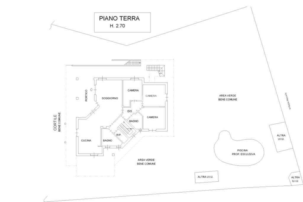 Villa Via Tommaso Ferreri, Barbania - floor plans 1