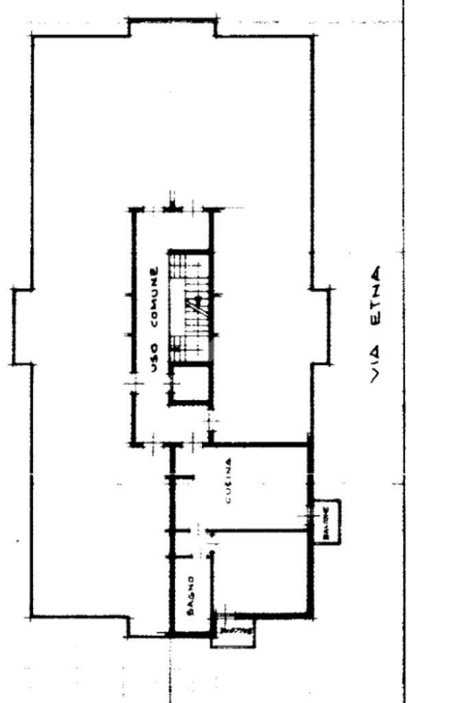 Bilocale Via Etna, Carpi - planimetria 1