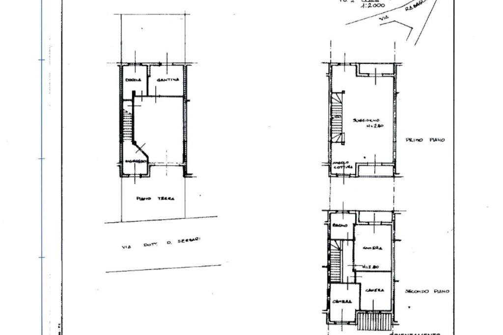 Villa a Schiera Via Dialma Ferrari, Sorbolo Mezzani - planimetria 1