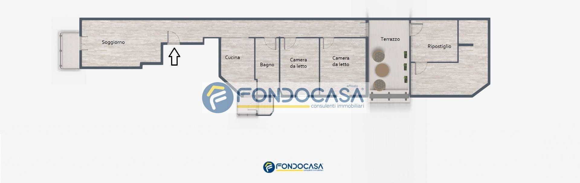 Foto 52 - Three-room apartment Via Soperga
 
32, Milano - floor plans 1