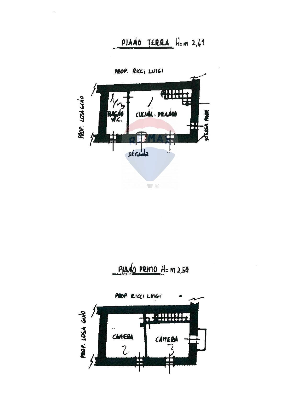 Pianta 2D - Rustic Bardi - floor plans 1
