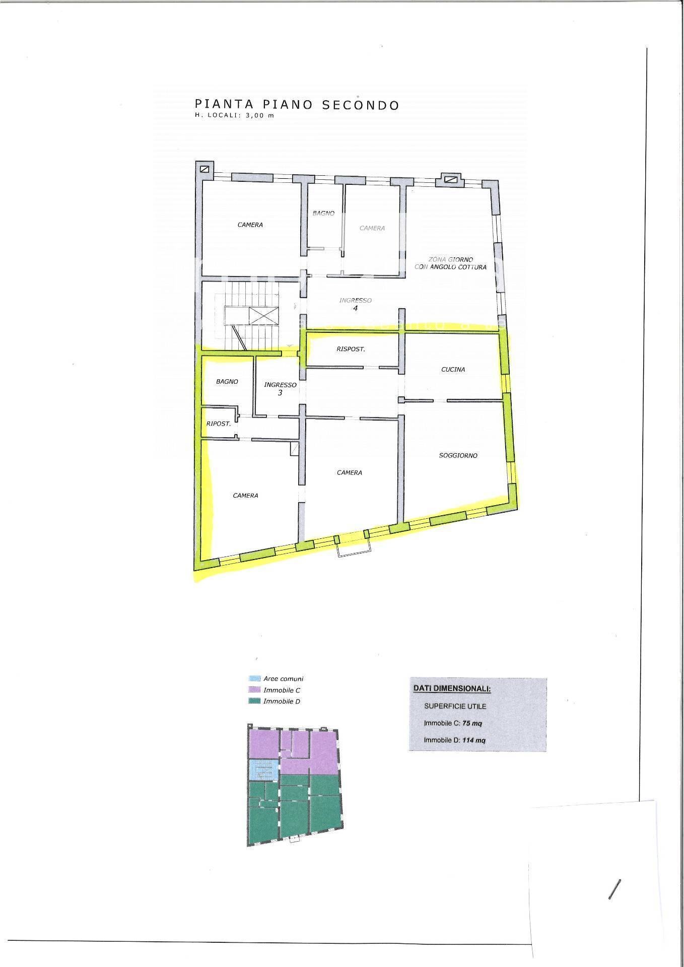 Foto 44 - Trilocale VIA BORGO ALEANDRO
 
42, Motta di Livenza - planimetria 1