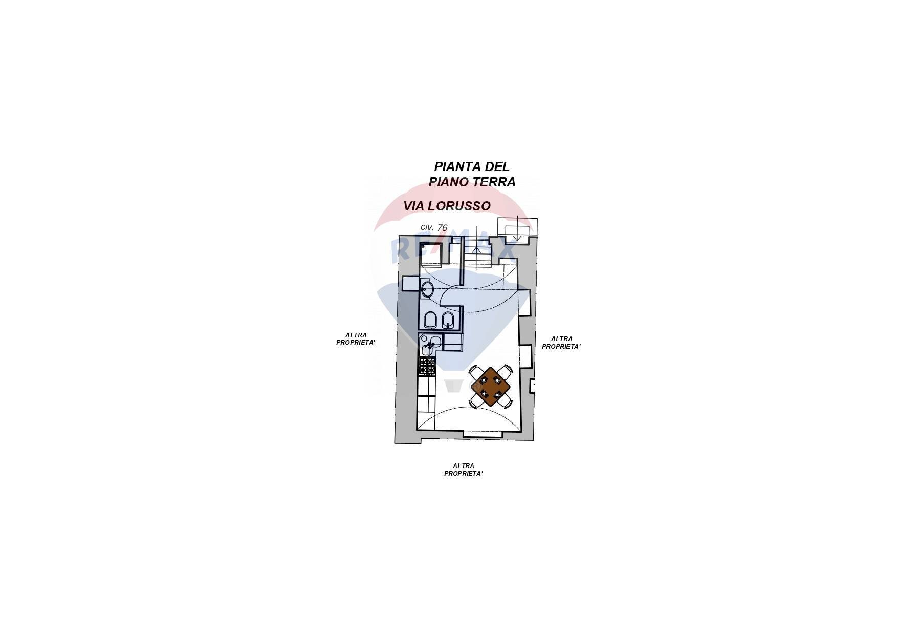 Pianta 2D - Independent house Via Lorusso
 
76, Conversano - floor plans 1