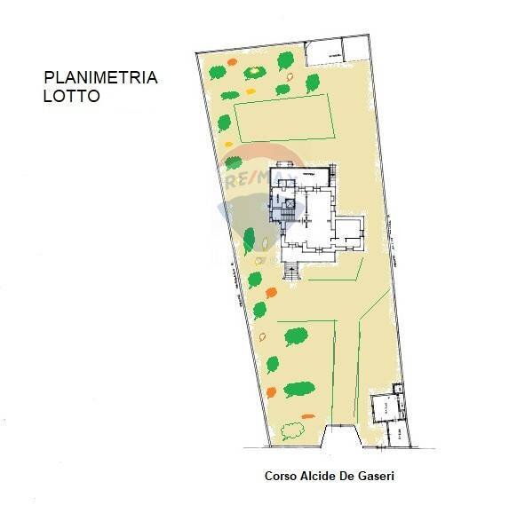 Pianta 2D - Commercial Premises Corso Alcide De Gasperi
 
330, Bari - floor plans 1