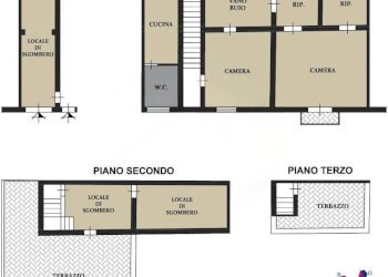 Planimetria - Appartamento via Pietro Sbacchi, Cinisi - foto 21