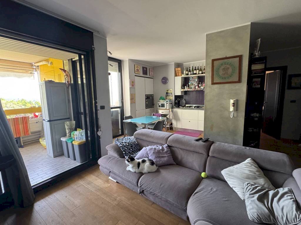 Salone - Three-room apartment via Emilio Salgari, Genova (neighborhood Pegli) - photo 2