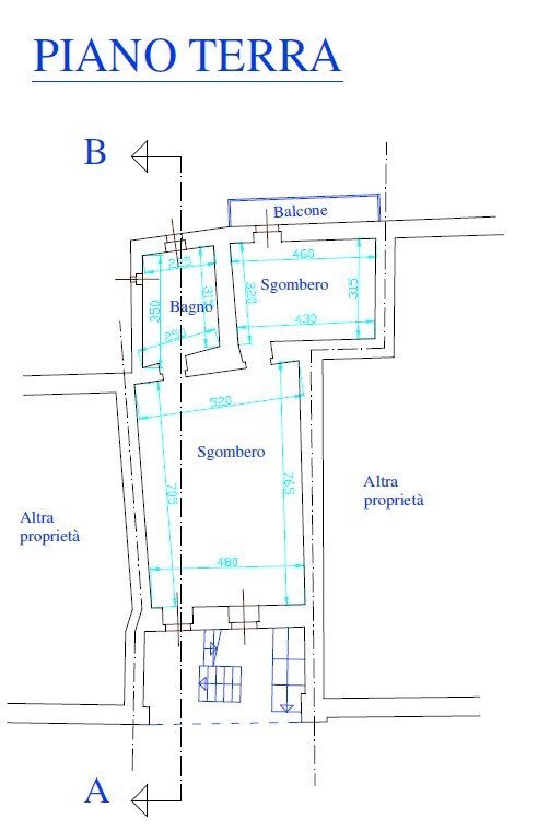 Rustic via Duccio Galimberti, 12, Pradleves - floor plans 1
