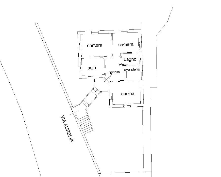 Quadrilocale via Aurelia, 40, Noli - planimetria 1