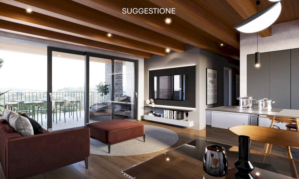 Soggiorno - Rustico Località Sant'Anna, Monforte d'Alba - foto 3