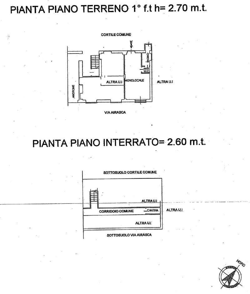 planimetria - Appartamento via Airasca, 4, Torino - planimetria 1