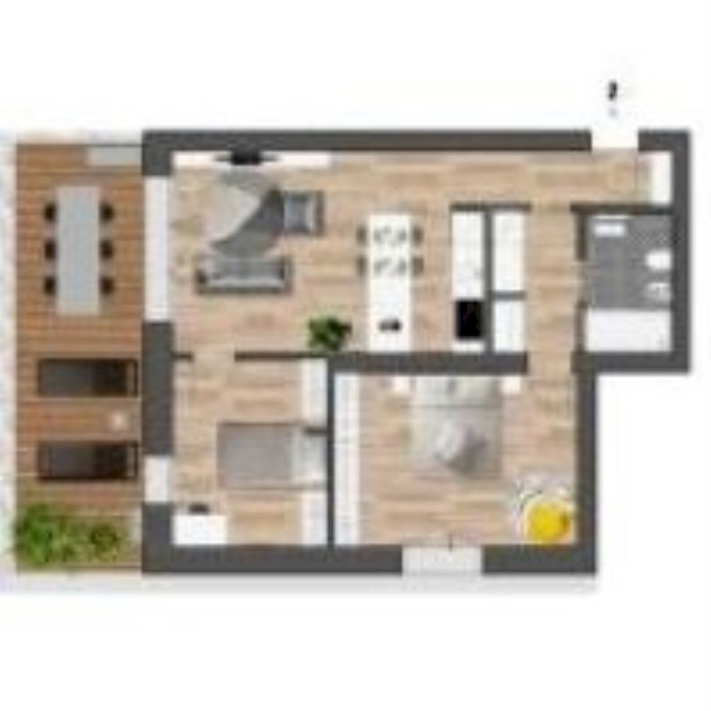 Trilocale Via della Beverara, 37, Bologna - planimetria 1