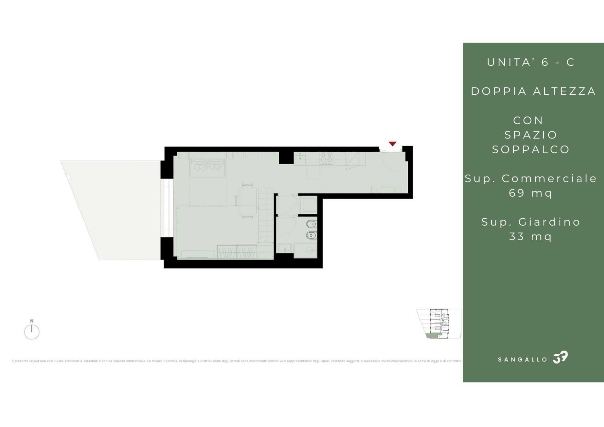 Foto 8 - Bilocale Milano - planimetria 1