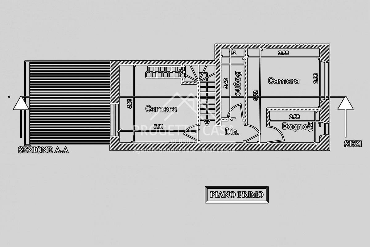 Foto 41 - Casa indipendente VIA DEI LECCI, Viareggio - planimetria 1