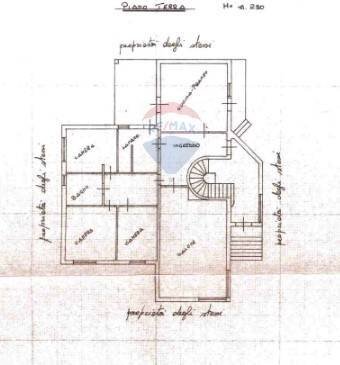 Pianta 2D - Villa Via Epicarmo
 
9, Caltagirone - planimetria 1
