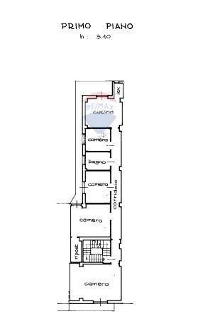 Pianta 2D - Appartamento Via Cavour
 
70, Misterbianco - planimetria 1