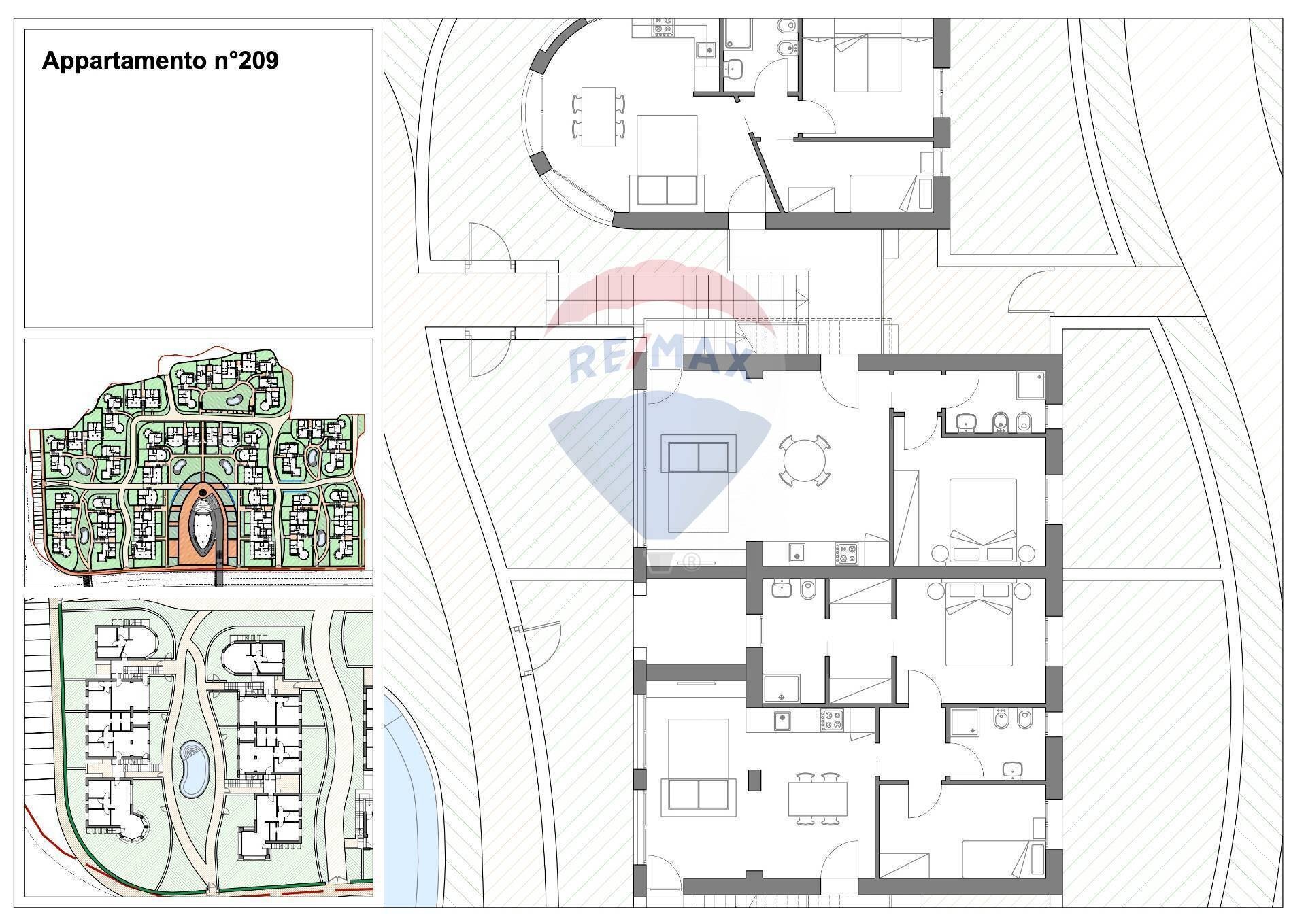 Pianta 2D - Trilocale via Loreto
 
1, Numana - planimetria 1
