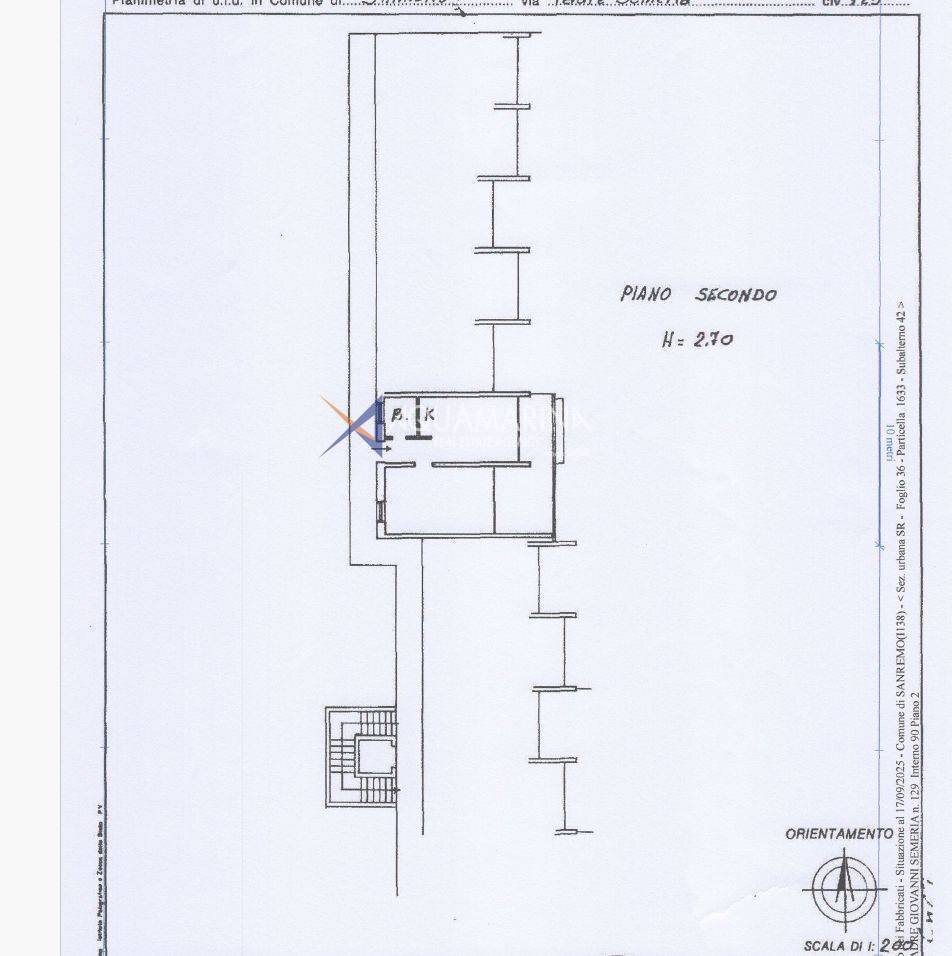 Foto 34 - Bilocale Sanremo - planimetria 1