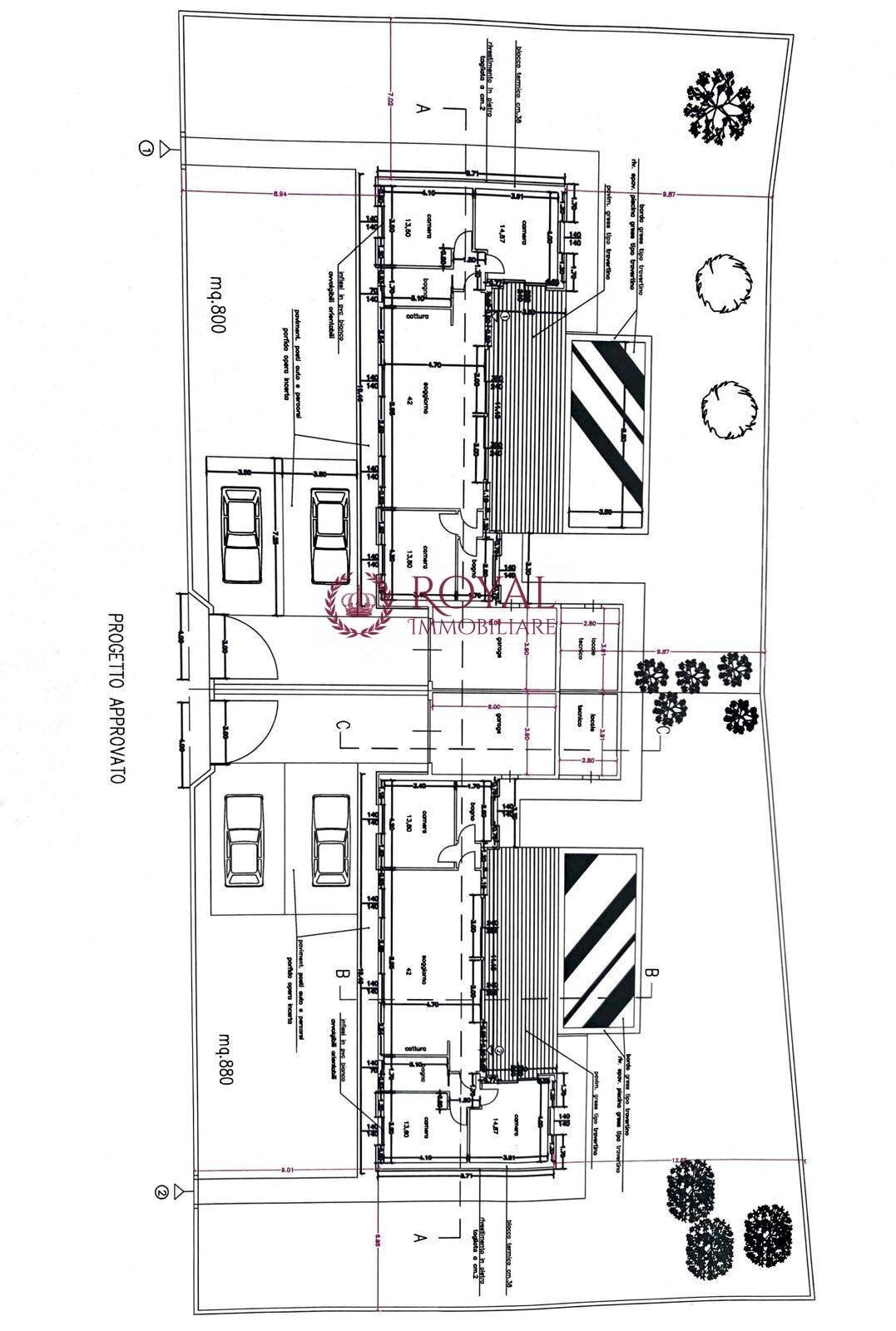 Foto 4 - Villa Viale Del Tirreno, Livorno - planimetria 1