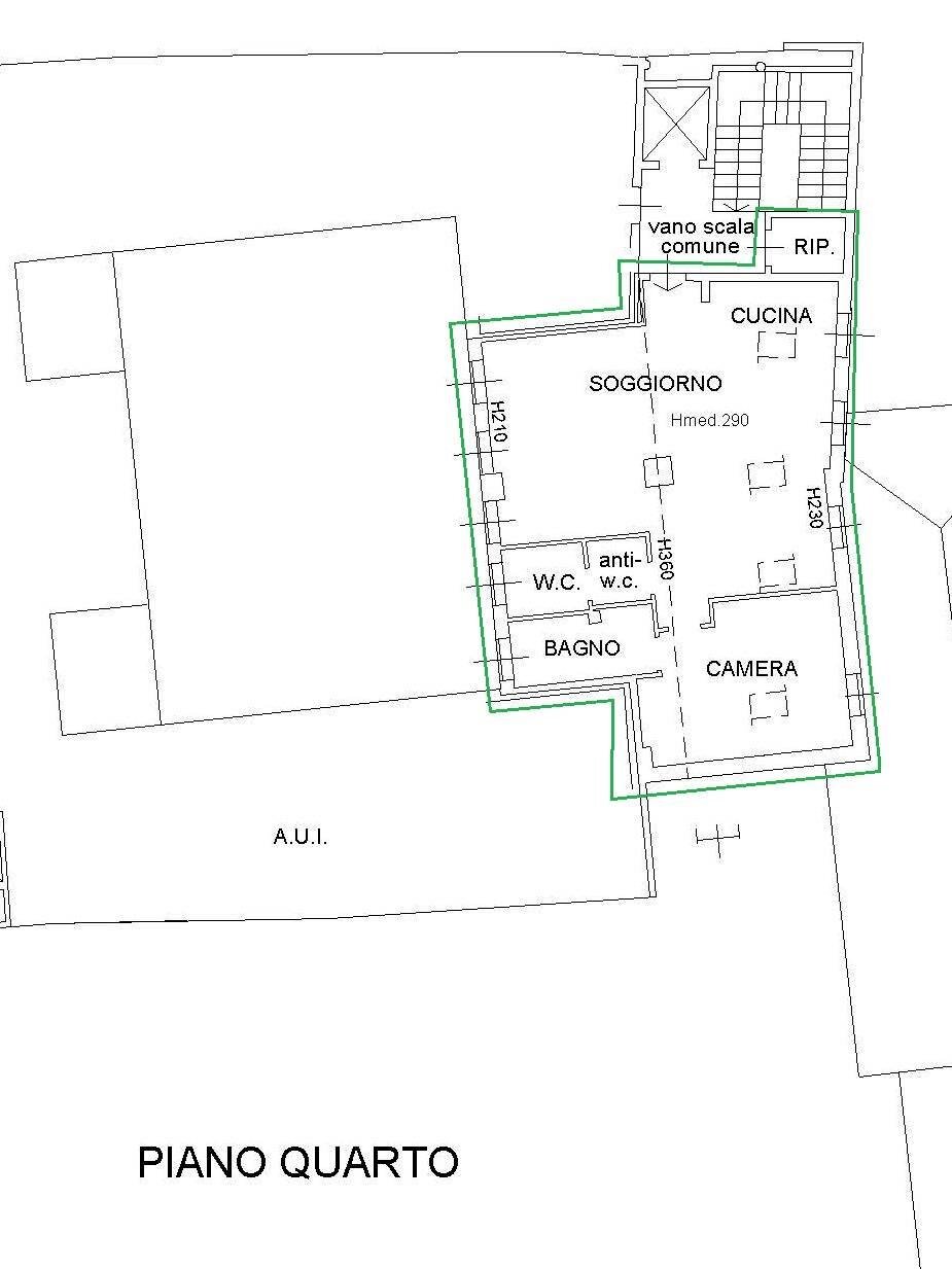 Foto 21 - Trilocale Largo Camussi
 
8, Gallarate - planimetria 1
