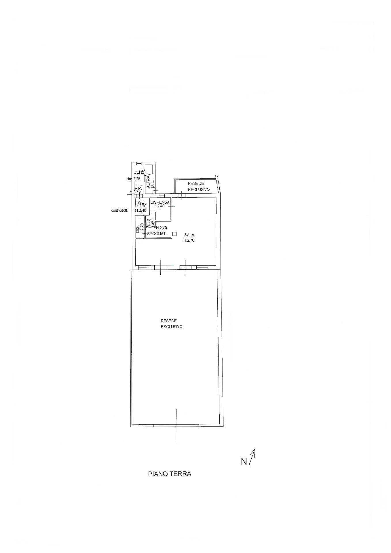 Foto 13 - Locale Commerciale Viale Guglielmo Marconi, Viareggio - planimetria 1