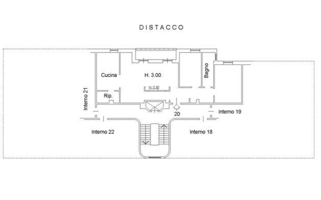 Foto 17 - Appartamento Largo San Francesco Da Paola
 
53, Genova - planimetria 1