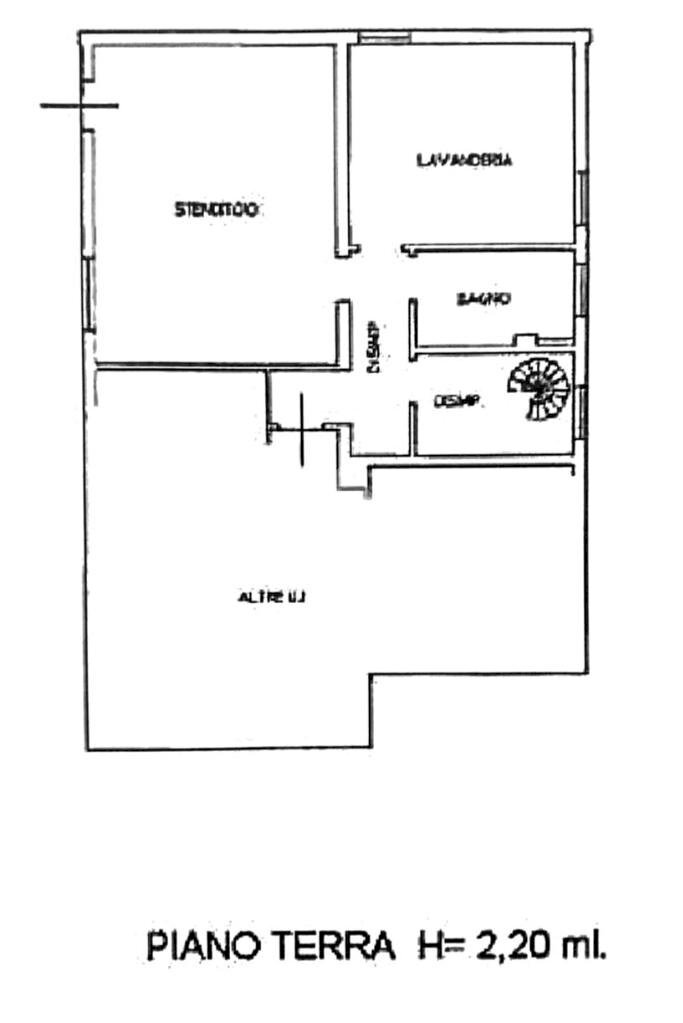 Four-room apartment Via nenni, Reggio nell'Emilia - floor plans 1