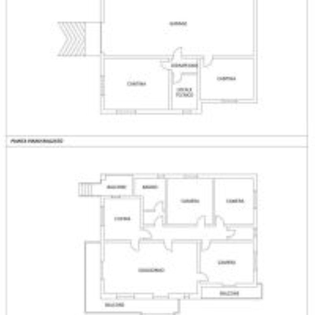 Villa Via Guglielmo Marconi, 36, Cervasca - planimetria 1