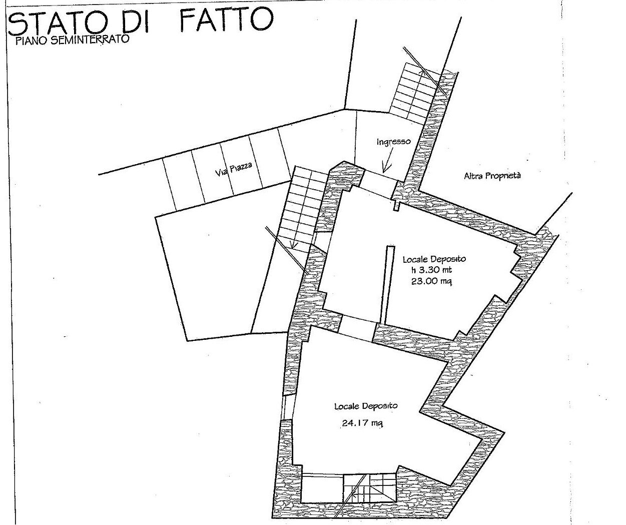 Terratetto - Terracielo Vicolo Carrugetto, 12, Pigna - planimetria 1