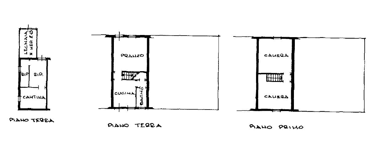Casa semi indipendente via Ponticelli, frazione Ponticelli, Malalbergo - planimetria 1