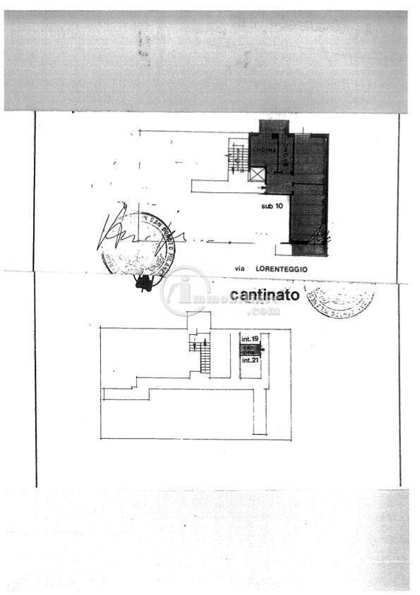 Foto 24 - Bilocale Via Lorenteggio
 
236, Milano - planimetria 1