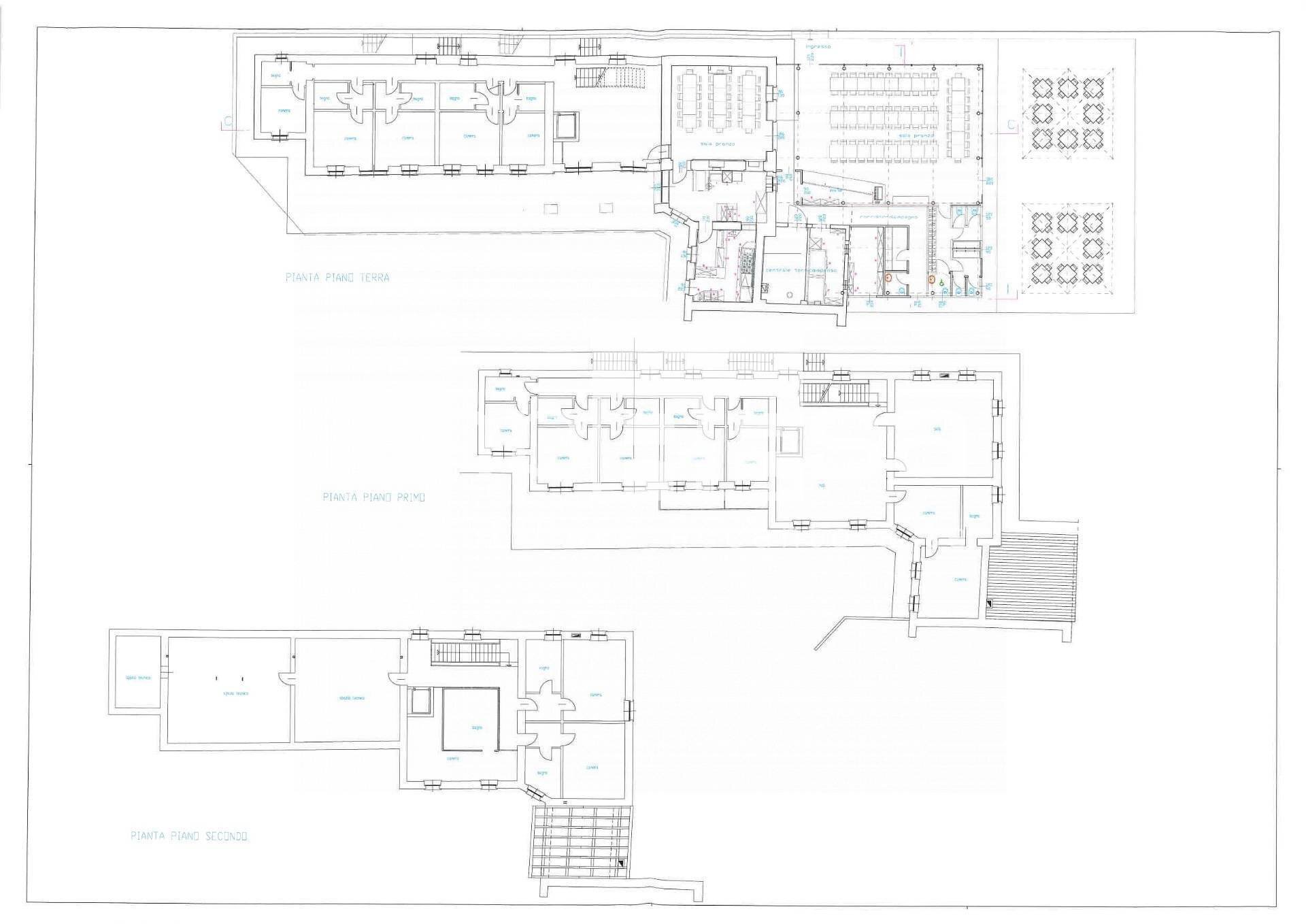 Foto 61 - Hotel via Fianema
 
1, Cesiomaggiore - floor plans 1