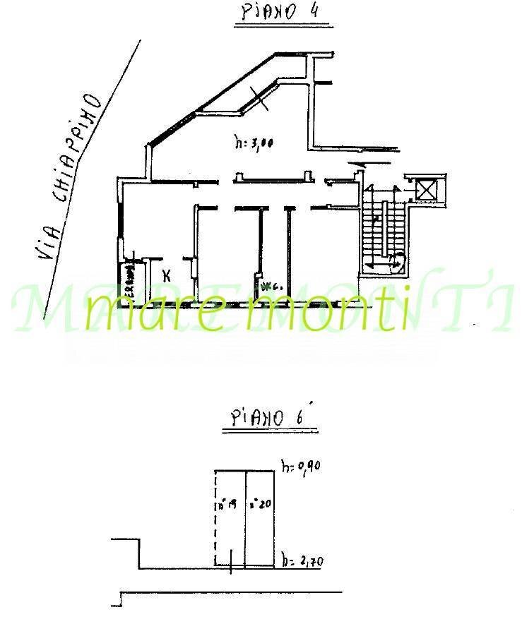 Foto 9 - Appartamento via chiappino
 
18, Savona - planimetria 1