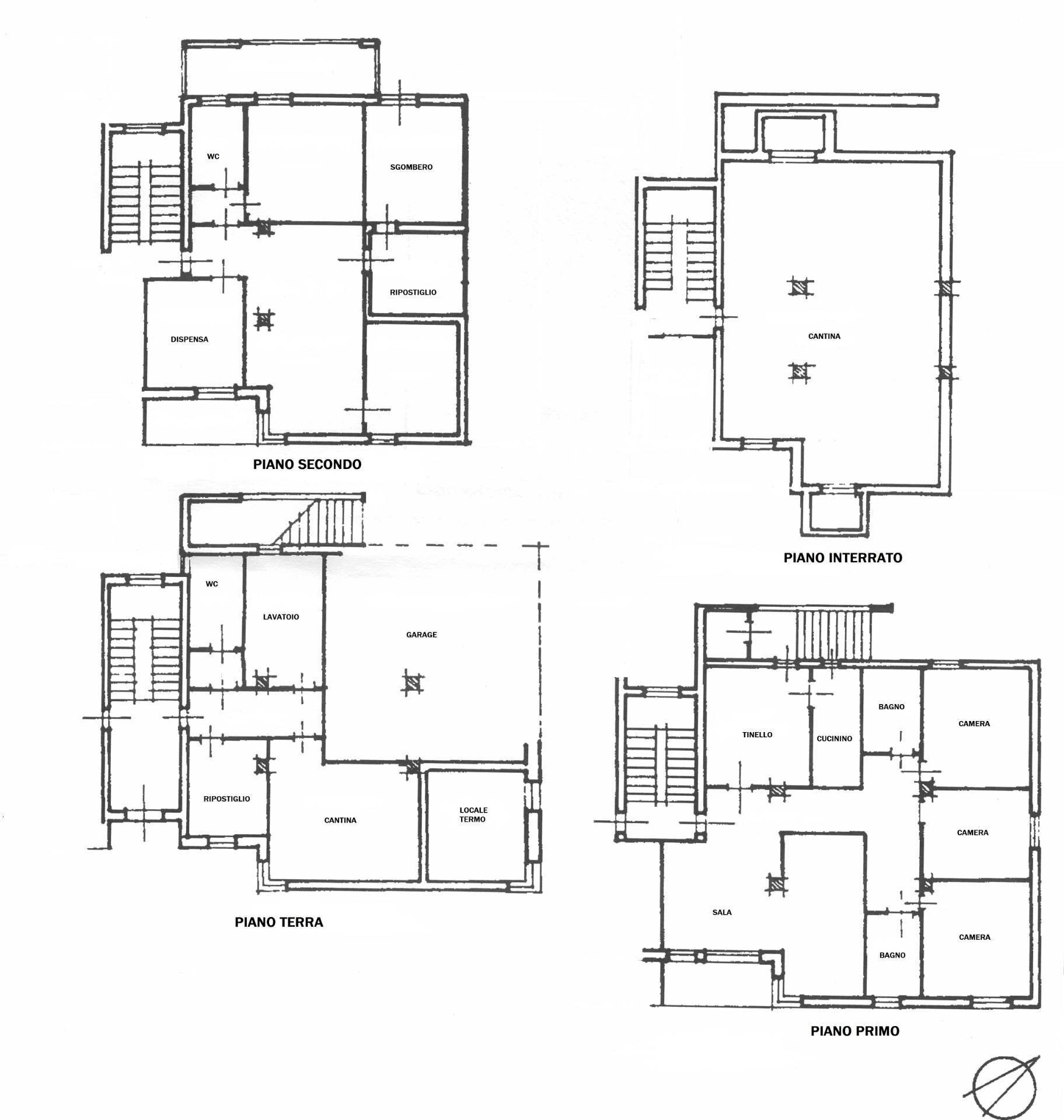 Foto 47 - Casa semi indipendente Via delle Fornaci, Fabriano - planimetria 1