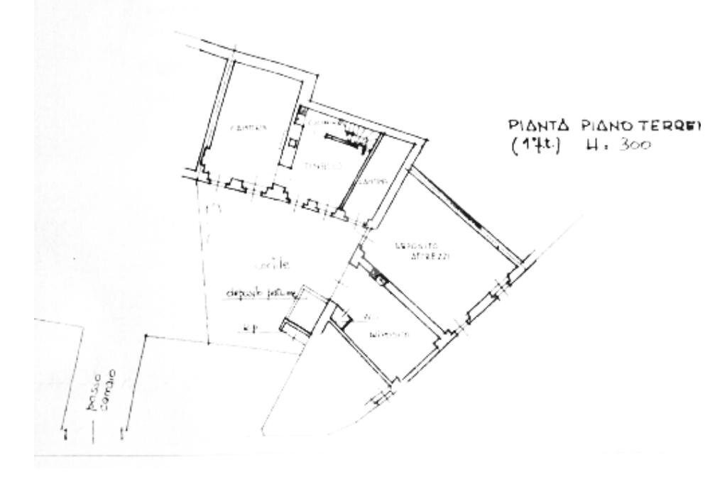 Rustico Via Cavour, Caravino - planimetria 1