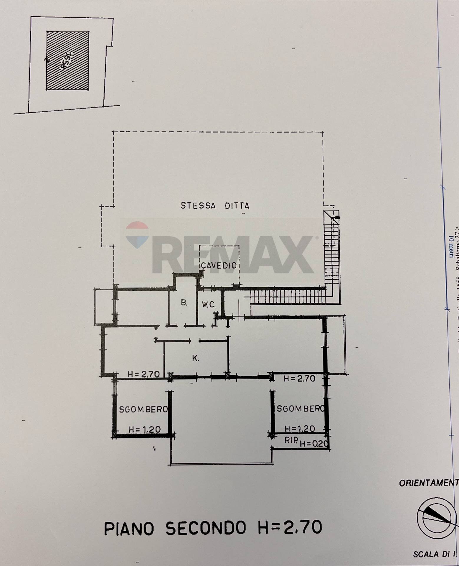 Pianta 2D - Quadrilocale VIA ROMA
 
310, Silvi - planimetria 1