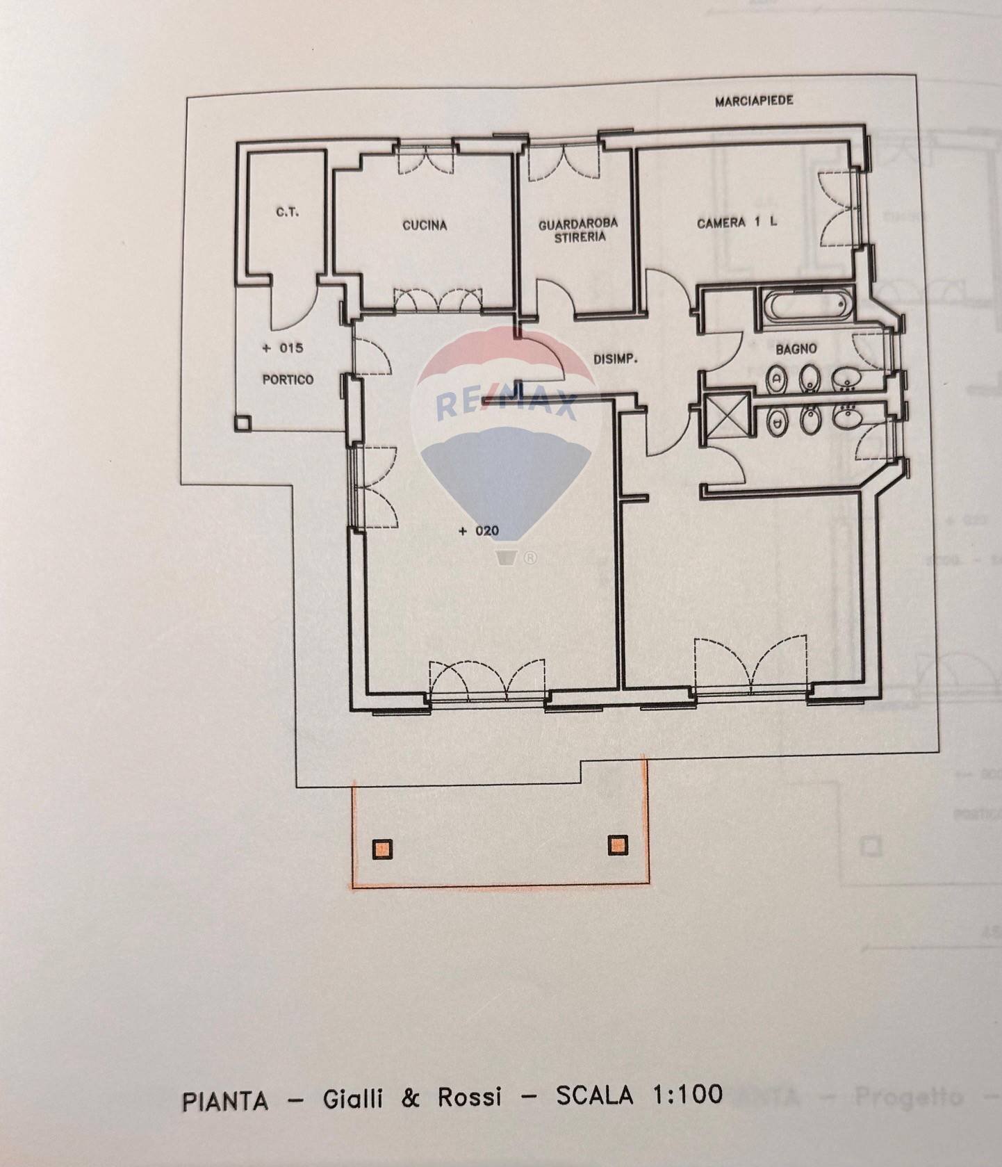 Pianta 2D - Villa Arona - planimetria 1