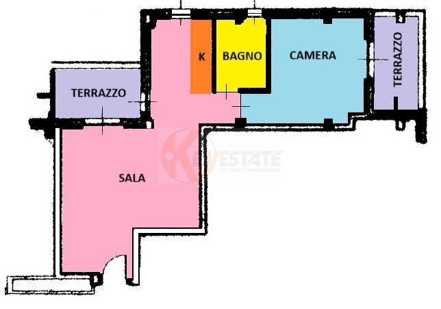 Foto 33 - Bilocale VIA ADDIS
 
1, Sassari - planimetria 1
