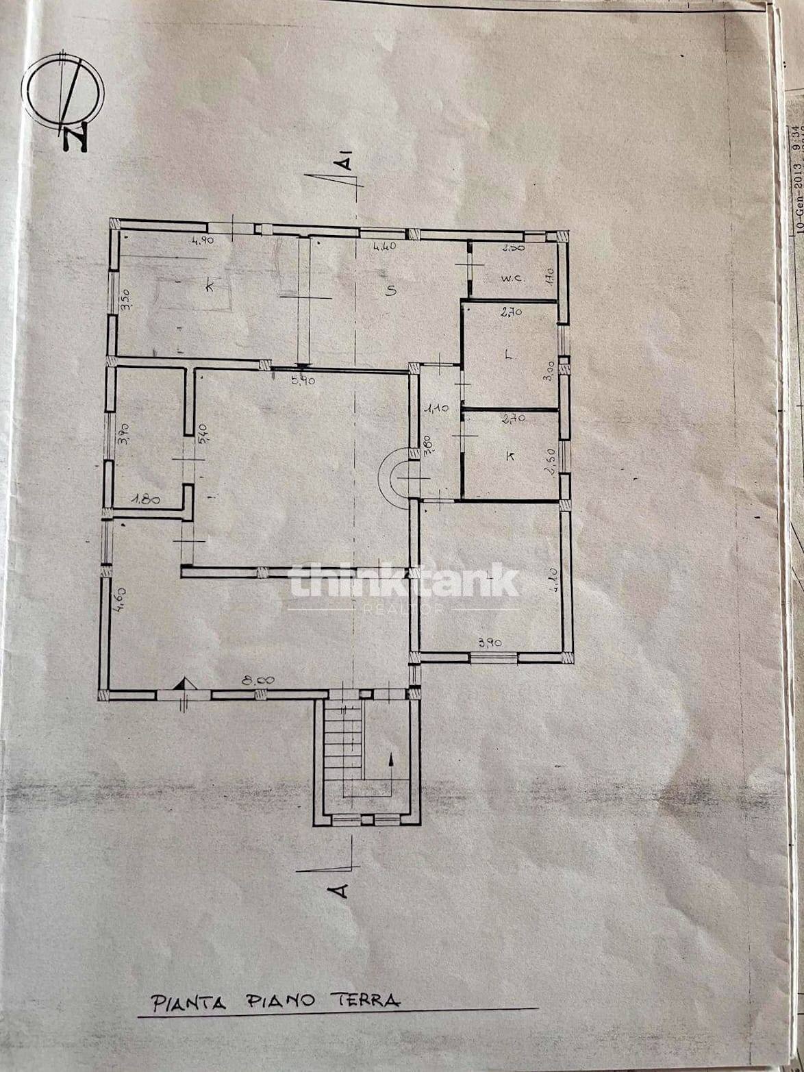 Foto 28 - Villa Traversa fontana Mortella, Siracusa - floor plans 1