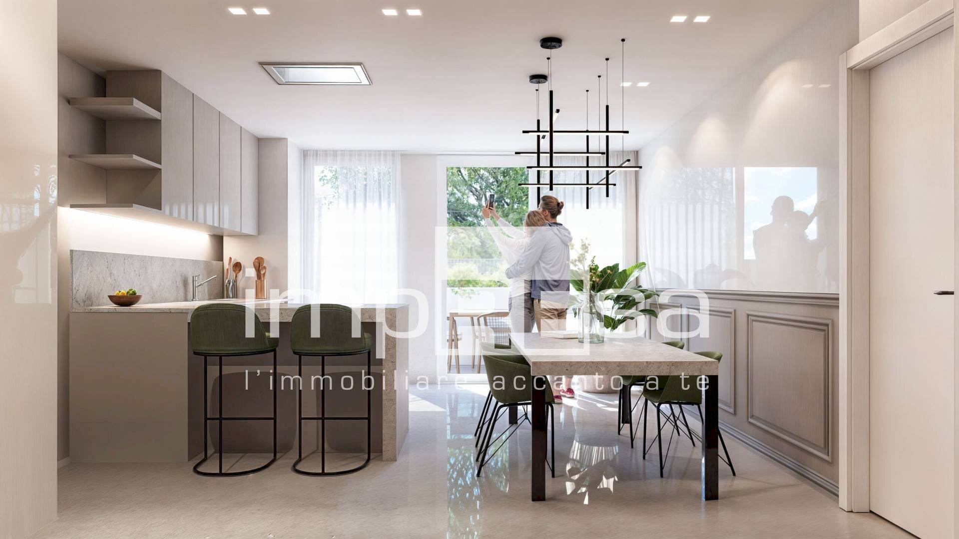 Foto 9 - Appartamento via ghirada
 
100, Treviso - planimetria 1