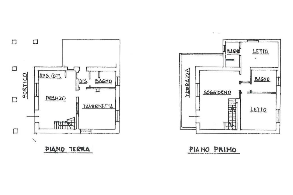 Independent house Via provinciale superiore, Molinella - floor plans 1