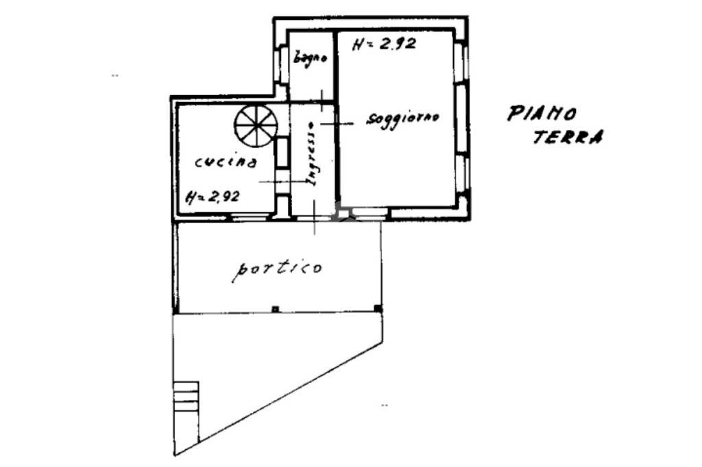 Casa semi indipendente Str. della Borra, Langhirano - planimetria 1