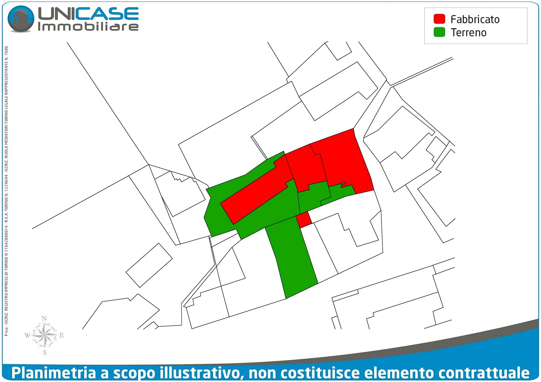Casa indipendente piazza Fontana, 5, Rorà - planimetria 1