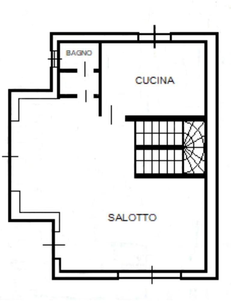 Terraced Villa Via Don G. Colombo, Rosate - floor plans 1