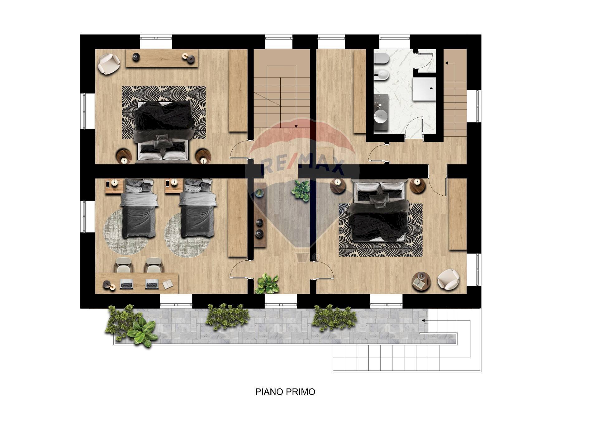 Pianta 2D - Villa via spada cenami
 
51, Massarosa - foto 2