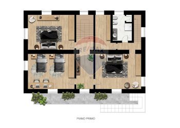 Pianta 2D - Villa via spada cenami
 
51, Massarosa - foto 2