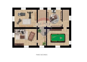 Pianta 2D - Villa via spada cenami
 
51, Massarosa - foto 3