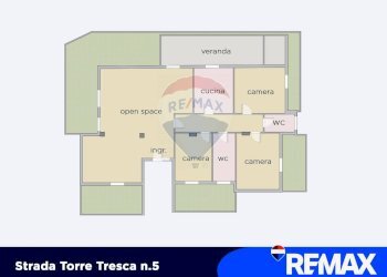 Pianta 2D - Appartamento Strada Torre Tresca
 
5, Bari - foto 4