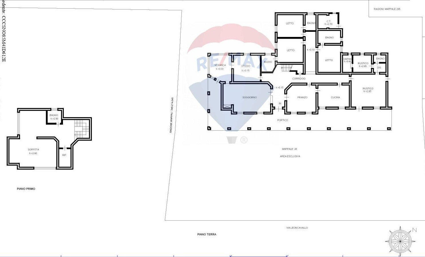Pianta 2D - Villa Via Leoncavallo
 
3, Gazoldo degli Ippoliti - planimetria 1