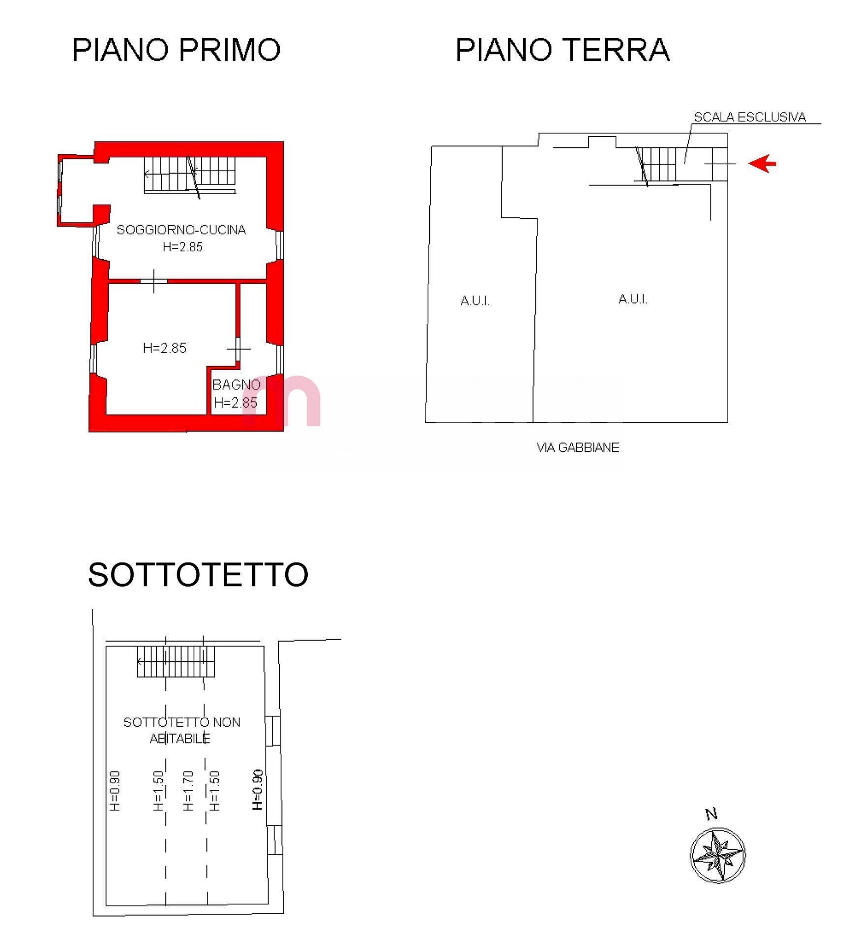 Foto 24 - Two-room apartment Via Delle Gabbiane
 
24, Brescia - floor plans 1
