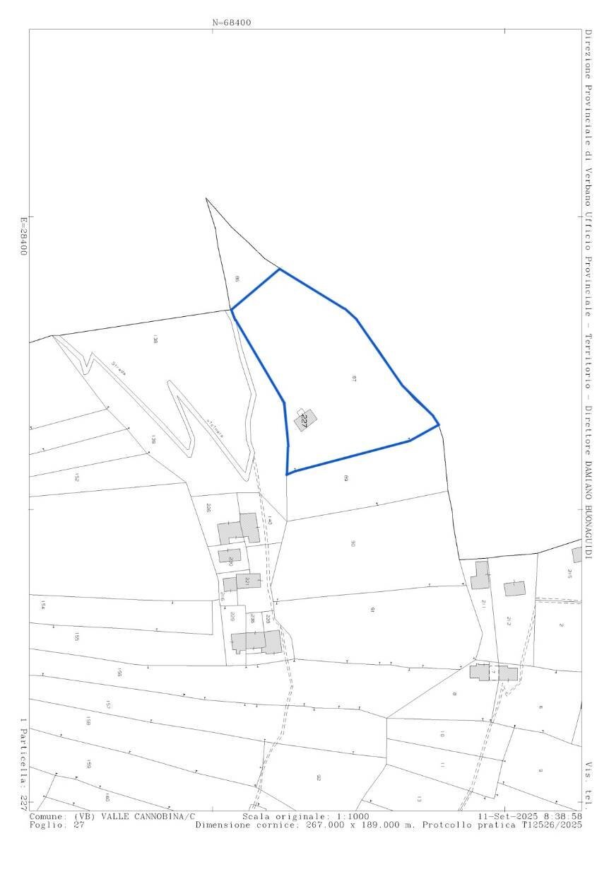 Rustic Località Brentugno, Valle Cannobina - floor plans 1